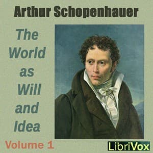 World as Will and Idea Volume 1