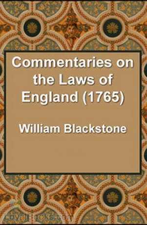 Commentaries on the Laws of England (1765)