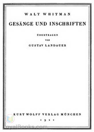 Gesänge und Inschriften