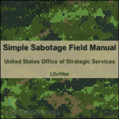 Simple Sabotage Field Manual