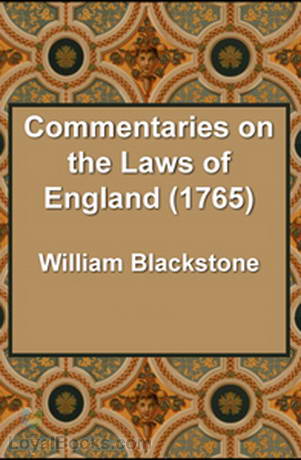 Commentaries on the Laws of England (1765)